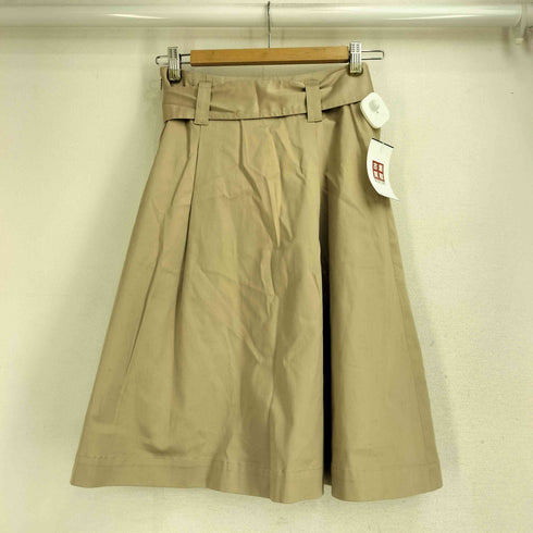 ブルックスブラザーズ BROOKS BROTHERS ベルテッド タックミニスカート レディース 0
