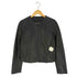 マッキントッシュ ロンドン Mackintosh LONDON 羊革 シープレザー ノーカラー ライダースジャケット レディース 38