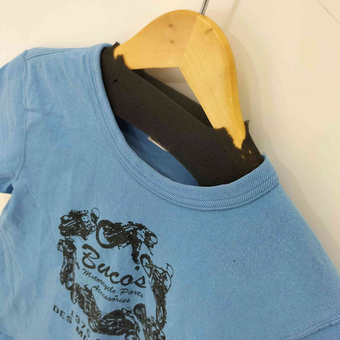 ザリアルマッコイズ THE REAL McCOYS Buco プリントクルーネックS/S Tシャツ メンズ JPN:S