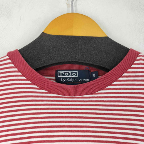 ポロバイラルフローレン Polo by RALPH LAUREN ミニポニー刺繍 S/S ボーダーTシャツ メンズ import:S