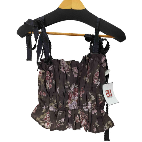 エイチアンドエム H&M BROCK COLLECTION 花柄キャミソール レディース JPN:M