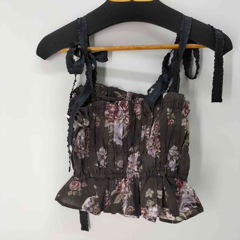 エイチアンドエム H&M BROCK COLLECTION 花柄キャミソール レディース JPN:M