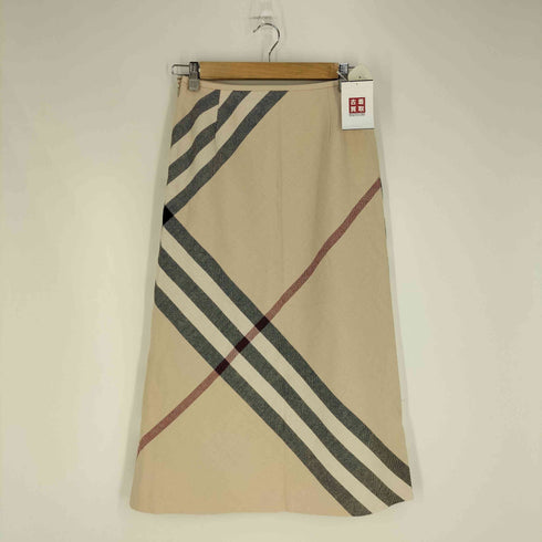 バーバリーロンドン BURBERRY LONDON メガチェック ロングスカート レディース 38