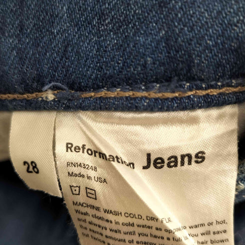 リフォーメーション REFORMATION Jeans USA製 FLARE DENIM PANTS フレア デニム パンツ レディース 28