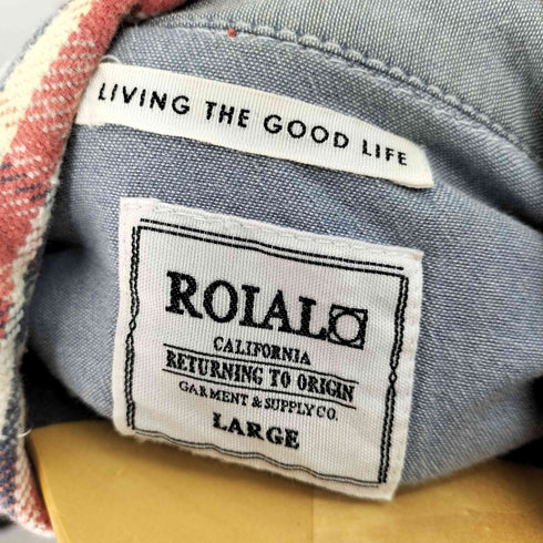 L/S チェックヘビーネルシャツ メンズ import:L