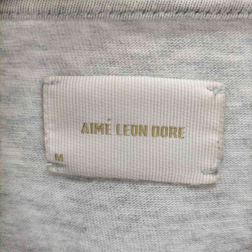 エメレオンドレ AIME LEON DORE 刺繍ロゴ クルーネック S/S Tシャツ メンズ JPN:M