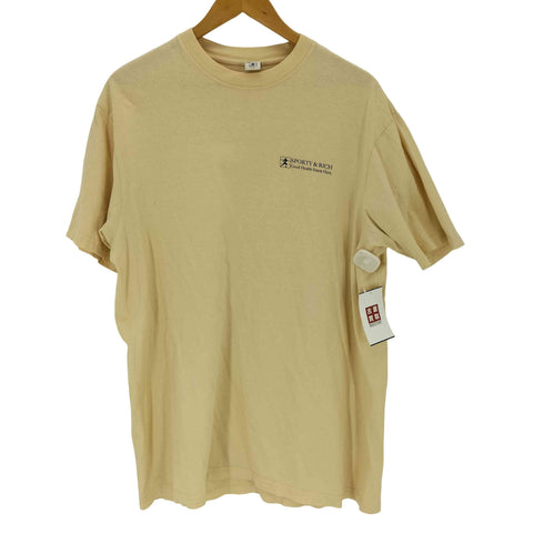 スポーティーアンドリッチ SPORTY& RICH プリント S/S Tシャツ メンズ JPN:L