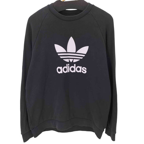 アディダスオリジナルス adidas Originals TREFOIL Crew ロゴプリントクルーネックスウェット メンズ 2XO
