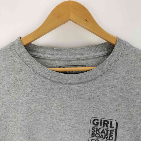 ガール スケートボード GIRL Skateboards 霜降り S/S クルーネックTシャツ メンズ JPN:L
