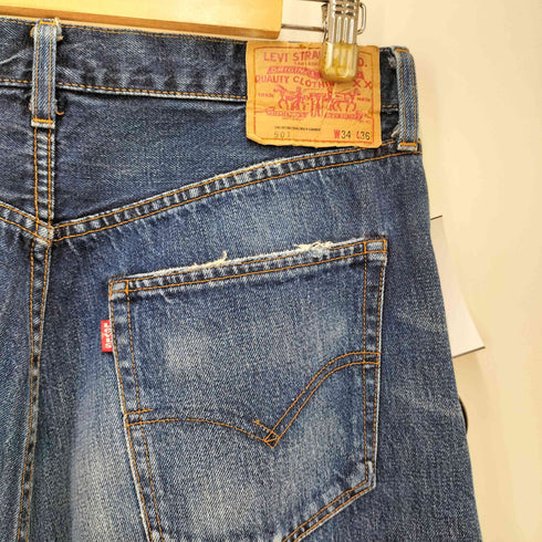 リーバイスヴィンテージクロージング Levis Vintage Clothing 00S 日本製 501 1983年モデル ボタン裏J09 ボタンフライ セルビッジ デニム パンツ 02年製 メンズ W34 L36