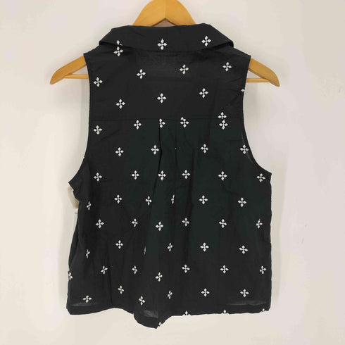 フリークスストア FREAKS STORE 25SS インド 小花刺繍 襟付きリボンベスト レディース FREE