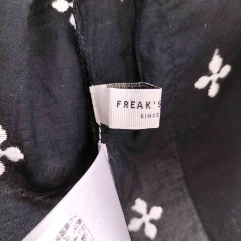 フリークスストア FREAKS STORE 25SS インド 小花刺繍 襟付きリボンベスト レディース FREE