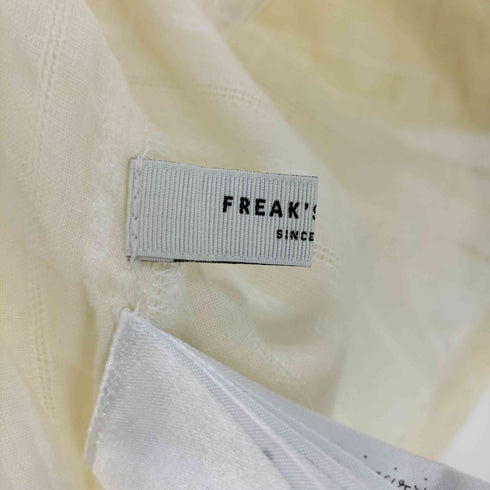 フリークスストア FREAKS STORE 25SS インド ヴィンテージショート丈ブラウス レディース FREE