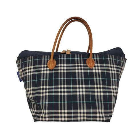 バーバリーブルーレーベル BURBERRY BLUE LABEL ノバチェック柄 ミニ トートバッグ レディース
