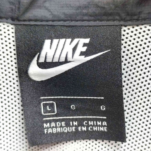 ナイキ NIKE WMNS Seasonal WR JKT スウッシュ プリント ジップアップ ナイロン ジャケット レディース import:L