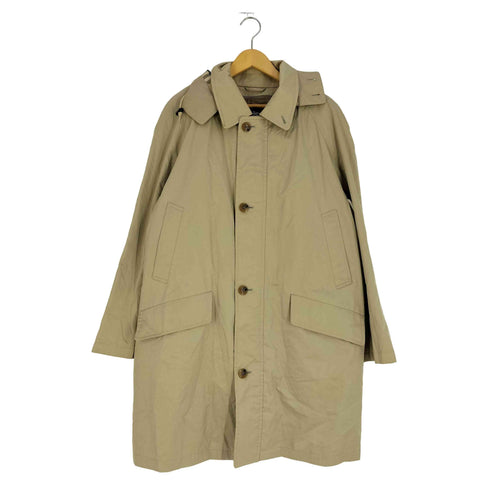 バーバリーロンドン BURBERRY LONDON 裏地ノバチェック パデッドライナー付き フーデッド ステンカラーコート メンズ LL