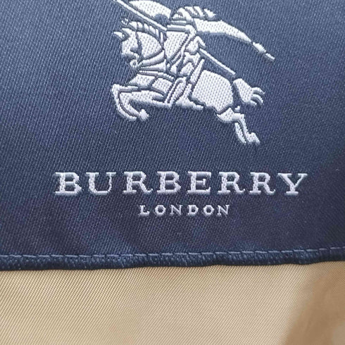 バーバリーロンドン BURBERRY LONDON 裏地ノバチェック パデッドライナー付き フーデッド ステンカラーコート メンズ LL