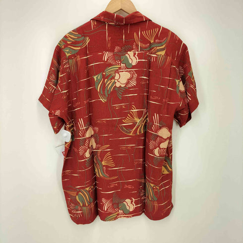 カーニーハウス KEARNEY HOUSE 和柄 オープンカラー アロハ シャツ メンズ JPN:M
