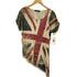 VENCE EXCHANGE ユニオンジャック Uネック Tシャツ Y2K レディース JPN:M