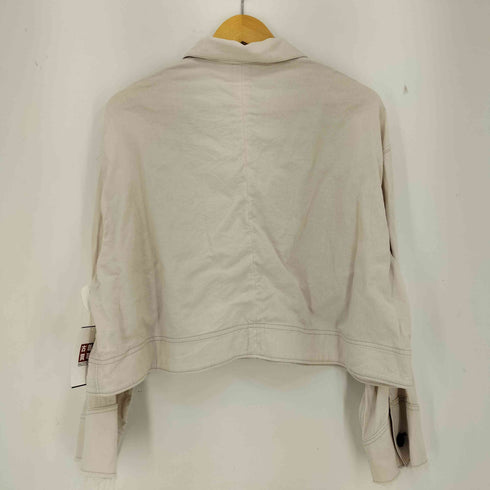 スピックアンドスパン Spick and Span 22ss コットンリネンショートジャケット レディース JPN:38