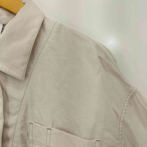 スピックアンドスパン Spick and Span 22ss コットンリネンショートジャケット レディース JPN:38