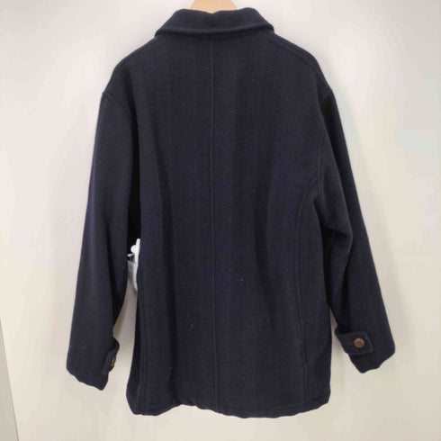 LOWRIE MAKER ジャガード ウール ステンカラー コート メンズ JPN:2