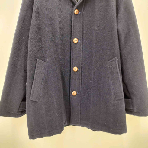 LOWRIE MAKER ジャガード ウール ステンカラー コート メンズ JPN:2