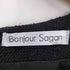 ボンジュールサガン Bonjour Sagan 23SS ディープ Vネック ツイード オールインワン レディース FREE