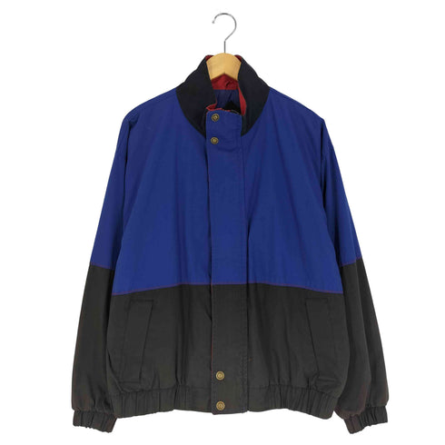 Ash Creek マルチカラー 切替 スタンドカラー ジャケット メンズ import:L