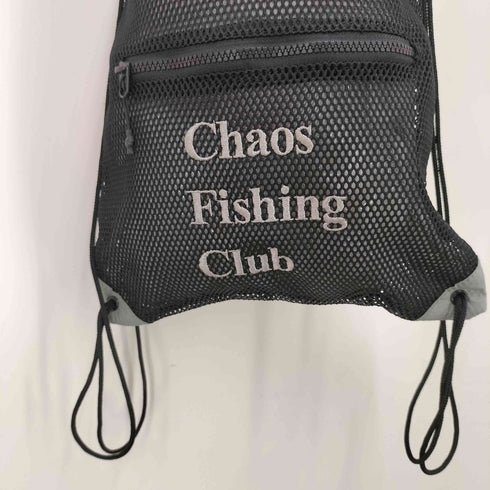 カオスフィッシングクラブ chaos fishing club 23SS logo knap tote ロゴメッシュナップサック メンズ