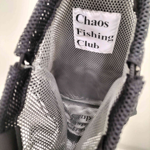 カオスフィッシングクラブ chaos fishing club 23SS logo knap tote ロゴメッシュナップサック メンズ