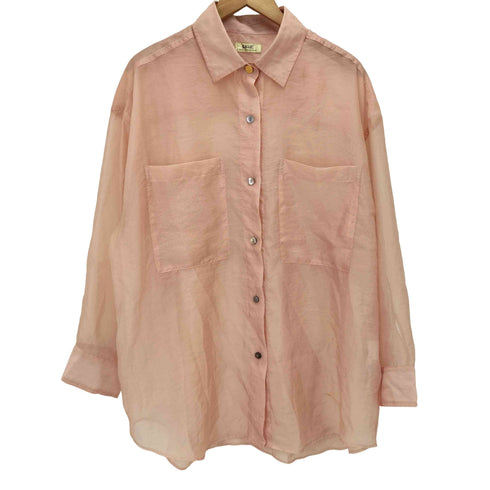 ジャーナルスタンダードレサージュ JOURNAL STANDARD Lessage 24SS カラーシャツ レディース