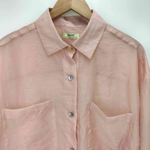 ジャーナルスタンダードレサージュ JOURNAL STANDARD Lessage 24SS カラーシャツ レディース