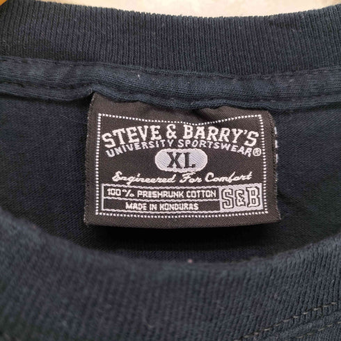 スティーブ バリース STEVE & BARRYS AMATEUR FILM DIRECTOR フロントプリントクルーネックTシャツ メンズ JPN:XL