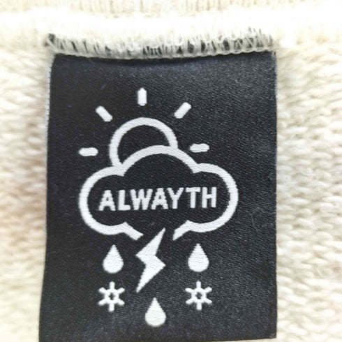 オールウェイズ ALWAYTH 24AW WEAT H.E.R. Hoodie Oatmeal メンズ JPN:L