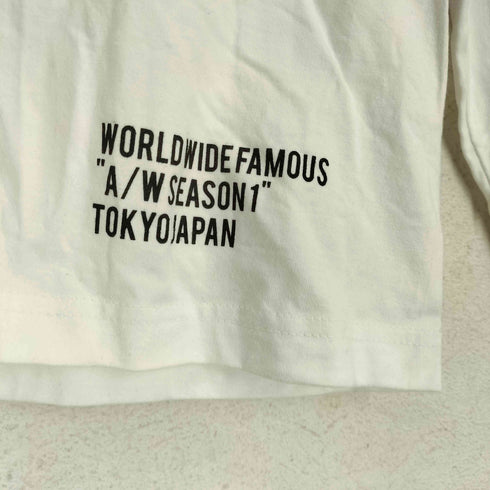 ワールドワイドフェイマス WORLD WIDE FAMOUS アームプリント L/S カットソー メンズ JPN:XXL