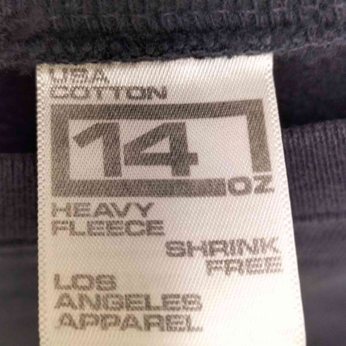 ロサンゼルスアパレル Los Angeles Apparel 14oz HEAVY FLEECE Sweat ヘビーウェイト スウェット メンズ import:XL
