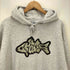 カオスフィッシングクラブ chaos fishing club chaos FishHoodie フィッシュ プリント プルオーバー パーカー メンズ JPN:XL