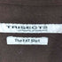 ジャーナルスタンダードトライセクト JOURNAL STANDARD TRISECT 24AW THE FAT SHIRT ディープブラッシュ ネルファット ワークシャツ メンズ JPN:M