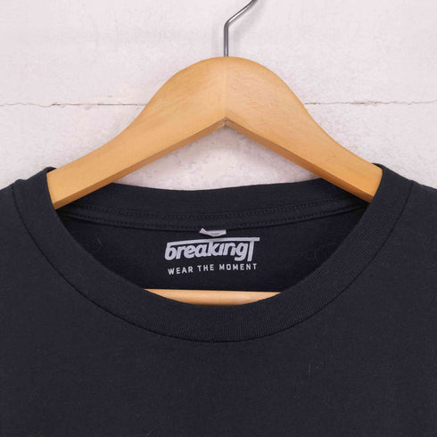 BIG TRUSS フロントプリントクルーネックTシャツ メンズ
