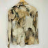 ザラ ZARA 24ss SATIN SHIRT WITH TIE-DYE EFFECT Set Up レディース XS