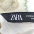 ザラ ZARA 24ss SATIN SHIRT WITH TIE-DYE EFFECT Set Up レディース XS