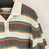 ザラ ZARA 肉厚生地 ボーダーポロシャツ メンズ import:XL