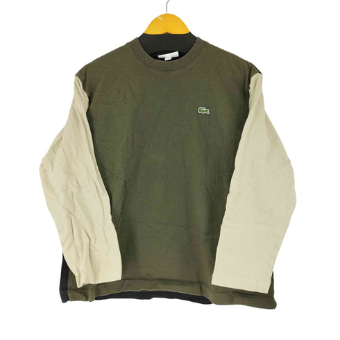 ラコステ LACOSTE ロゴ刺繍 L/S Tシャツ メンズ import:S