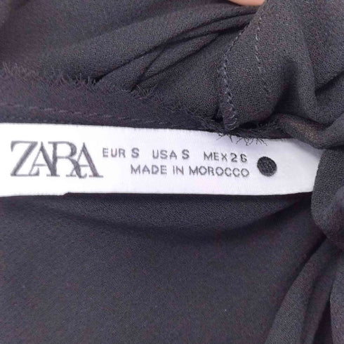 ザラ ZARA 24aw CONTRAST DRESS レディース JPN:S