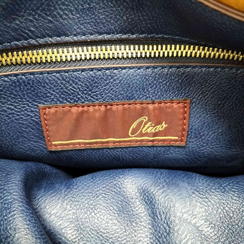 OTIAS レザートートバッグ 取り外し可能ポーチ付 レディース