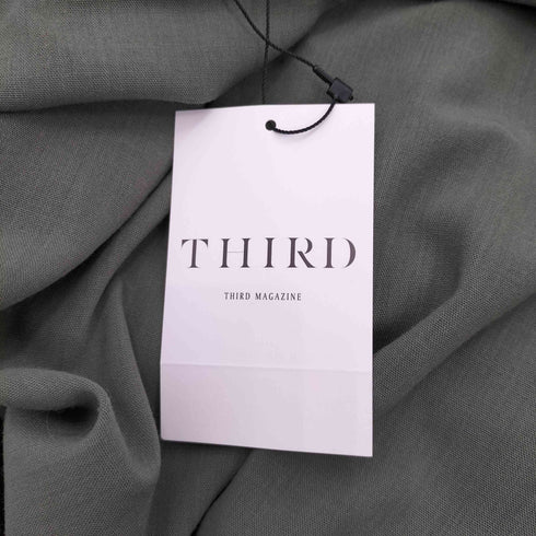 サードマガジン THIRD MAGAZINE バックシャーリングウールワンピース レディース JPN:9号