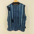 インディゴ染めノースリーブトップス メンズ