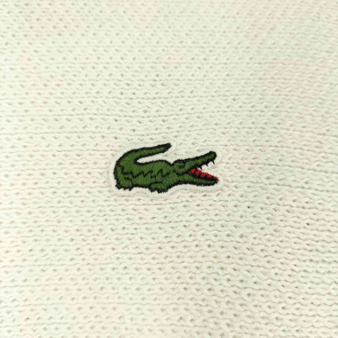 ラコステ LACOSTE ロゴ刺繍 クルーネックセーター メンズ import:S