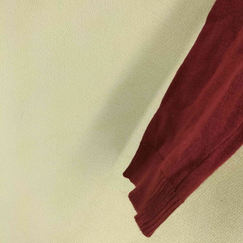 アニエスベー agnes b. 90-00s フランス製 コットン Vネック 長袖ニット レディース US:0-2